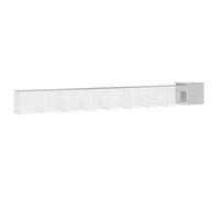 vidaXL Cage pour poules Gris 900x91x100 cm Acier galvanisé, parcours à poules, cabane à poules, poulailler extérieur, 3106466