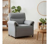 vidaXL Canapé 100% polyester, cadre en métal, MDF, Contreplaqué