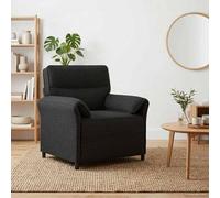 vidaXL Canapé 100% polyester, cadre en métal, MDF, Contreplaqué