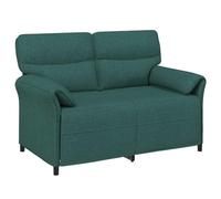 vidaXL Canapé 100% polyester, cadre en métal, MDF, Contreplaqué, Canapé rectangulaire pour salon, mobilier moderne, tissu confortable, cadre solide, résistant aux déchirures