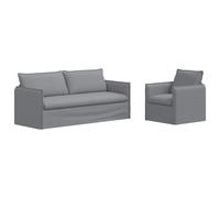 Ensemble de Canapés 2 pcs Tissu Canapé salon Canapé Sectionnel vidaXL vidaXL