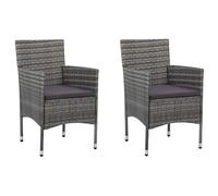 vidaXL Canapé 2 Places avec oreillers Gris foncé 140 cm Tissu, canapé, Causeuse, canapé de Salon, canapés, canapé rembourré, sièges de Salon