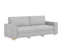 vidaXL Canapé 3 places Gris nuage 180 cm Tissu