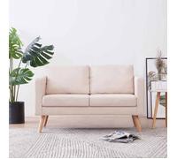 vidaXL Canapé à 2 Places Banquette Sofa Causeuse de Salon Meuble de Salon Mobilier de Salon Maison Salle de Séjour Intérieur 281351