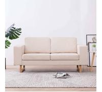 vidaXL Canapé à 2 places Banquette Sofa de Salon Causeuse Meuble de Salon Mobilier de Salon Maison Salle de Séjour Intérieur 281381