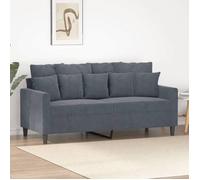 vidaXL Canapé à 2 Places, Causeuse avec Accoudoirs, Siège avec Dossier Rembourré, Meuble de Salon Salle de Séjour, Moderne, 359304