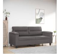 vidaXL Canapé à 2 Places, Causeuse avec Accoudoirs, Siège avec Dossier Rembourré, Meuble de Salon Salle de Séjour, Moderne, 359585