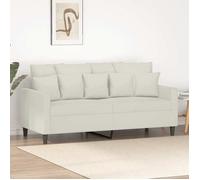 vidaXL Canapé à 2 Places Chaise de Relaxation avec Oreillers Siège avec Accoudoirs et Dossier Fauteuil TV de Salon 359311