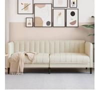 vidaXL Canapé à 2 Places, Chaise de Télévision avec Accoudoirs et Dossier, Canapé de Salon, Meuble de Salle de Séjour Maison 372611