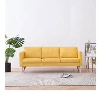 vidaXL Canapé à 3 Places Banquette Sofa de Salon Causeuse Meuble de Salon Mobilier de Salon Maison Salle de Séjour Intérieur 281362