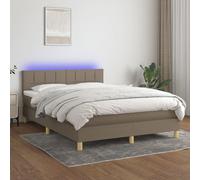 vidaXL Canapé à 3 places Gris foncé 180 cm Tissu