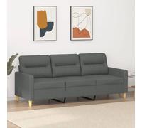 vidaXL Canapé à 3 Places, Sofa de Salon avec Accoudoirs et Oreillers de Dossier, Meuble de Salle de Séjour Intérieur, 359244