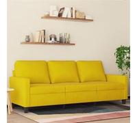 vidaXL Canapé à 3 Places, Siège avec Accoudoirs, Fauteuil avec Dossier, Meuble de Salon Salle de Séjour Maison, Moderne, 359215
