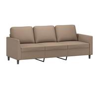 vidaXL Canapé à 3 Places, Siège avec Accoudoirs et Dossier Rembourrés, Meuble de Salon Salle de Séjour Intérieur, Moderne, 359342