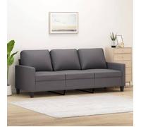 vidaXL Canapé à 3 Places, Sofa de Salon avec Accoudoirs et Oreillers de Dossier, Meuble de Salle de Séjour Intérieur, 359144