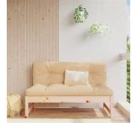 Vidaxl Canapé Central De Jardin 120x80 Cm Bois De Pin Massif