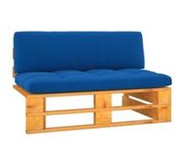 Pin Imprégné de Marron Miel Canapé Central Palette de Jardin Salon vidaXL