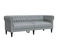 vidaXL Canapé Chesterfield, Un Joli canapé en Tissu Polyester, Super Confortable pour Le Salon ou la Chambre.