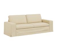 Vidaxl Canapé Crème 222 X 80 X 82 Cm Mét¿¿