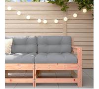 vidaXL Canapé d'Angle de Jardin, Siège avec Dossier, Meuble de Terrasse Patio Arrière-cour Balcon Extérieur, Marron Bois 825504