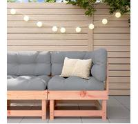 Canapé d'Angle de Jardin, Siège avec Dossier, Meuble de Terrasse Patio Arrière-cour Balcon Extérieur, Marron Bois 825371