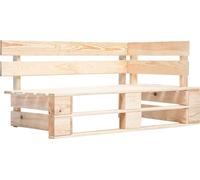 Tuinhoekbank pallet geïmpregneerd grenenhout3066609