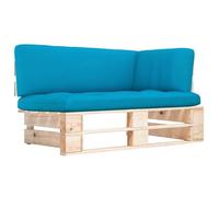 Vidaxl Canapé D'angle Palette De Jardin Bois De Pin Imprégné
