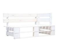 Bois de Pin Imprégné Canapé d'Angle Palette de Jardin Terrasse Patio vidaXL