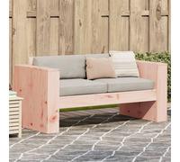 Vidaxl Canapé De Jardin 2 Places 134x60x62 Cm Bois Massif De Douglas
