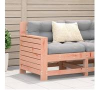 vidaXL Canapé de jardin 844886 - Fauteuil extérieur à accoudoir et dossier, bois massif