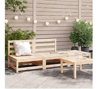 vidaXL Canapé de Jardin sans Accoudoirs Repose-pieds, Siège avec Dossier, Meuble de Terrasse Patio Arrière-cour Extérieur, 837963
