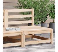 vidaXL Canapé de Jardin sans Accoudoirs, Siège avec Dossier, Meuble de Terrasse Patio Arrière-cour Extérieur, 70x70x67 cm 837914