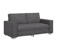 vidaXL Canapé 180 x 80 x 84 cm tissu gris – design rectangulaire, housse respirante, confortable