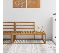 vidaXL Canapé d'extérieur extrémité Naturel 115 x 83 x 73 cm 900551