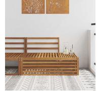 vidaXL Canapé d'extérieur extrémité Naturel 115 x 83 x 73 cm 900572