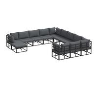 vidaXL Canapé d'extérieur pour Le Jardin, Le Patio ou Le Balcon - Mobilier stylé pour se Relaxer Dehors