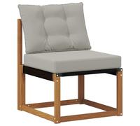 vidaXL Canapé du Milieu extérieur, Mobilier de Balcon, Style Moderne, Design résistant, Bois d'acacia, idéal pour Le Jardin et l'extérieur