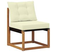 vidaXL Canapé du Milieu extérieur, Mobilier de Balcon, Style Moderne, Design résistant, Bois d'acacia, idéal pour Le Jardin et l'extérieur