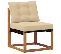 vidaXL Canapé du Milieu extérieur, Mobilier de Balcon, Style Moderne, Design résistant, Bois d'acacia, idéal pour Le Jardin et l'extérieur