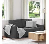 vidaXL Canapé 180 x 80 x 84 cm tissu gris – design rectangulaire, housse respirante, confortable