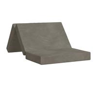 vidaXL Canapé-lit pliable 100 x 67 x 45 cm Gris clair