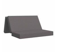 vidaXL Canapé-lit pliable 160 x 67 x 45 cm Gris clair