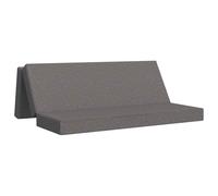 vidaXL Canapé-lit Pliable 200 x 67 x 45 cm Gris Clair, Canapé-lit rectangulaire Pliable, Pratique pour la Chambre, Le Salon, ou pour accueillir des invités