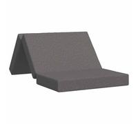 vidaXL Canapé-lit Pliable 80 x 67 x 45 cm Gris Clair, Canapé-lit rectangulaire Pliable, Pratique pour la Chambre, Le Salon, ou pour accueillir des invités