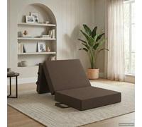 vidaXL Canapé-lit pliable 90 x 67 x 45 cm Taupe
