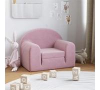 vidaXL Canapé-lit pour Enfants, Lit de Jour avec Dossier et Accoudoirs, Lit d'Invité pour Tout-petits Chambre Salon Maison, 357021 Rose G
