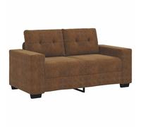 Canapé amoureux Marron 120 cm en simili cuir Marron G