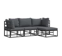 vidaXL Canapé modulable de Jardin - Moderne, résistant aux intempéries et stylé