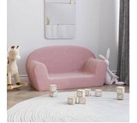vidaXL Canapé pour Enfants 2 Places, Mini-canapé avec Housse Amovible, Canapé pour Tout-petits, Meuble de Chambre d'Enfant, 356991