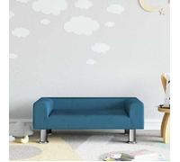 Canapé pour enfants bleu 70x45x26,5 cm velours, mini canapé, mini canapé-chaise, mini canapé pour enfants, canapé de 3196329